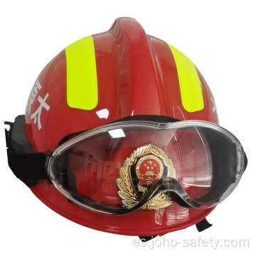 Casco de fuego tipo F1 para el trabajo de rescate
